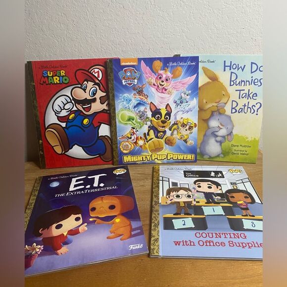 A Little Golden Book NEW Bundle of 5 Books kids Reading Elementary - Picture 1 of 6